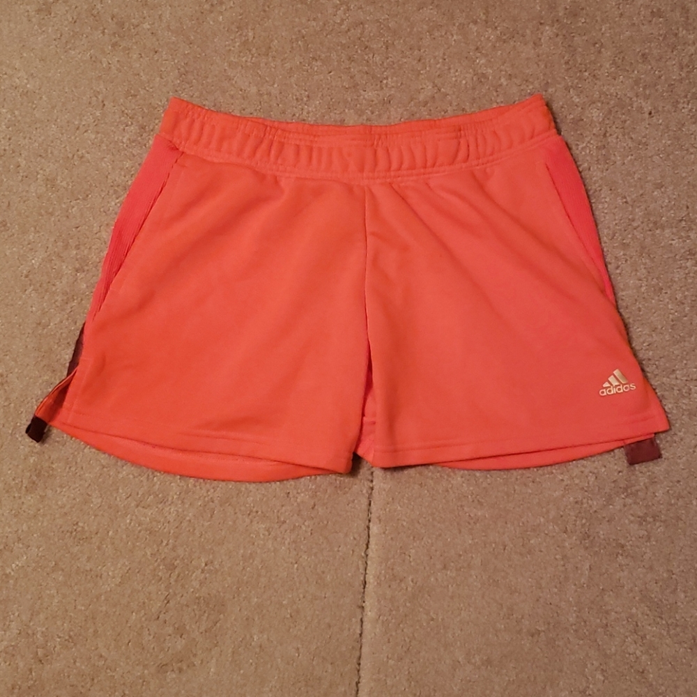 Adidas Women's Orange Shorts